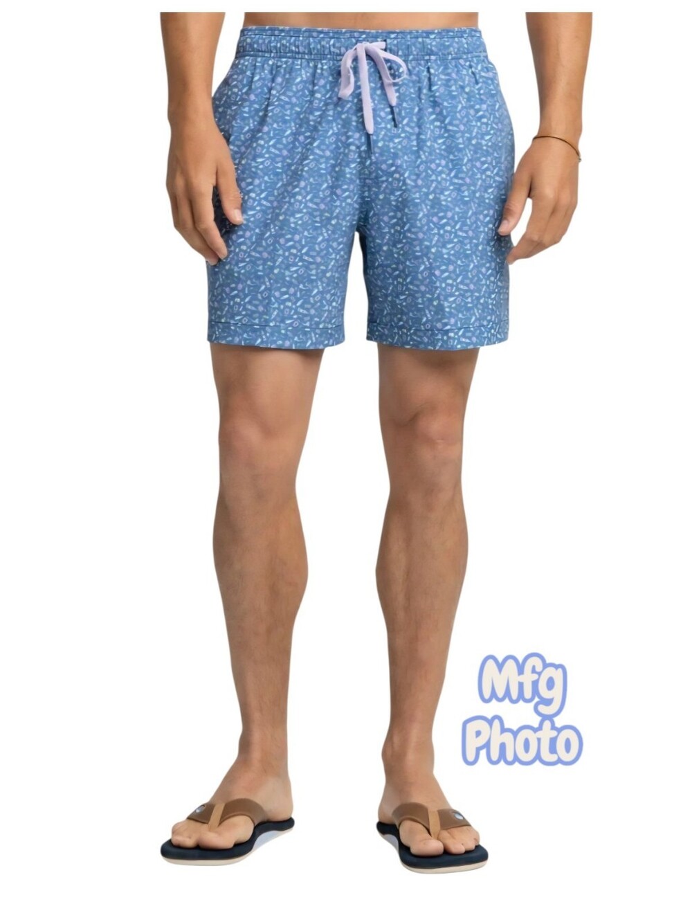 SOUTHERN TIDE Dazed And Transfused Swim Trunk, Mens Small